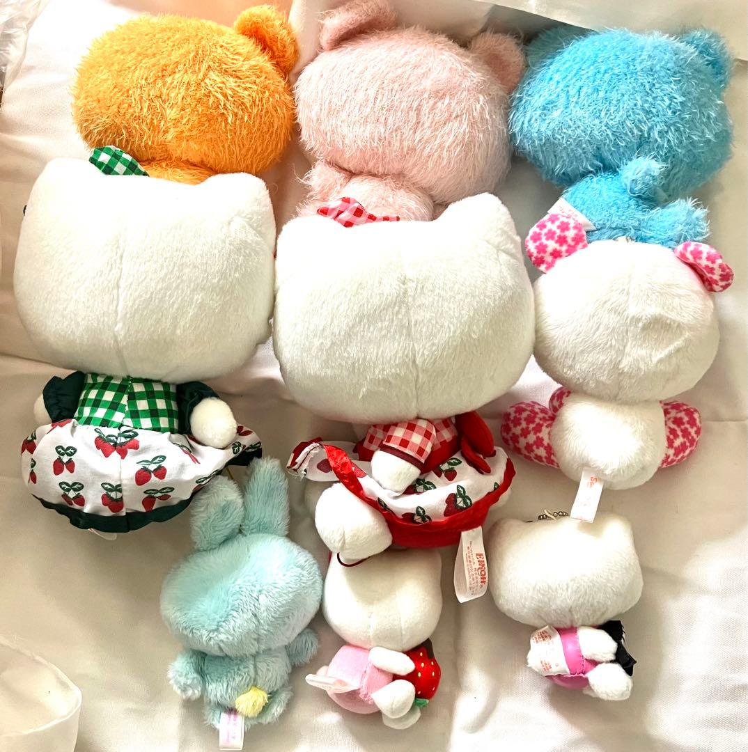ハローキティ キティちゃん ぬいぐるみ レトロ 限定品 マスコット まとめ売り