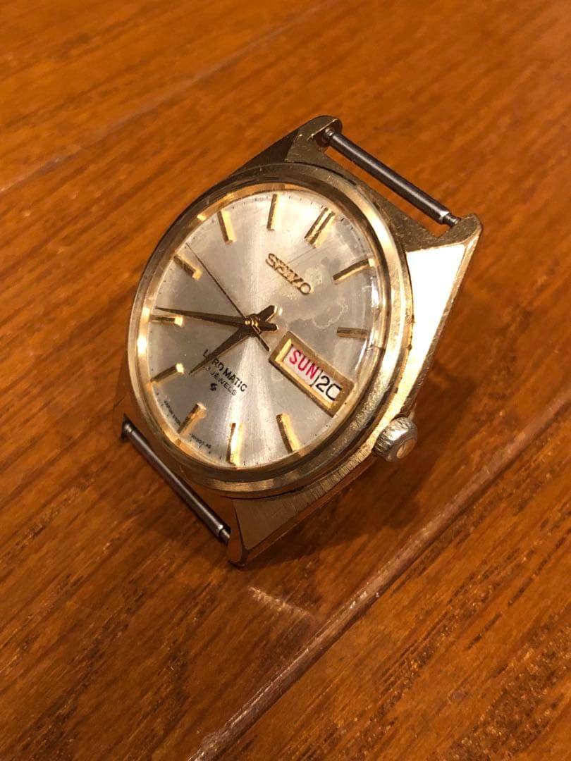 SEIKO LORD MATIC 稼働品　LM ビンテージ　セイコー　記念品
