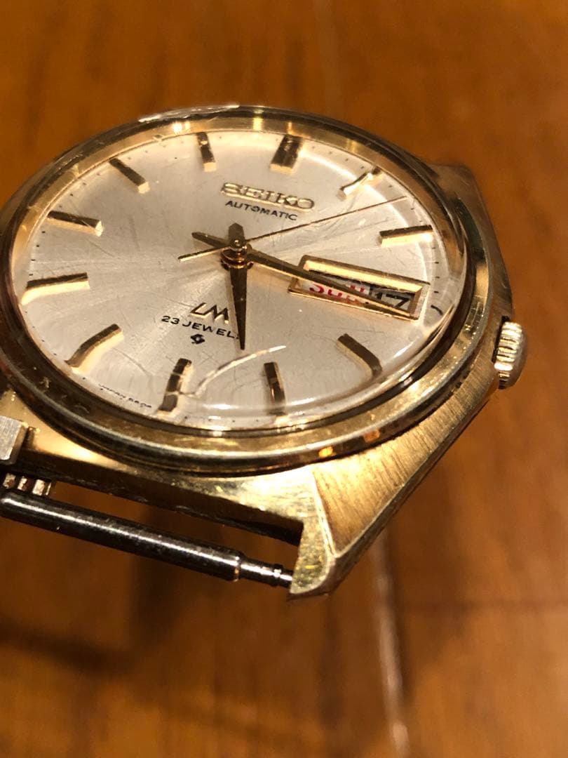 SEIKO LORD MATIC 稼働品　LM ビンテージ　セイコー　記念品