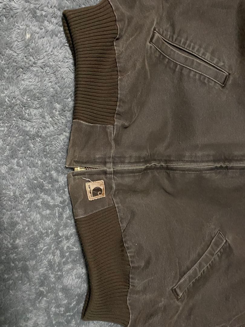 00's■carhartt【XL】サンタフェジャケット フェード ブラウン