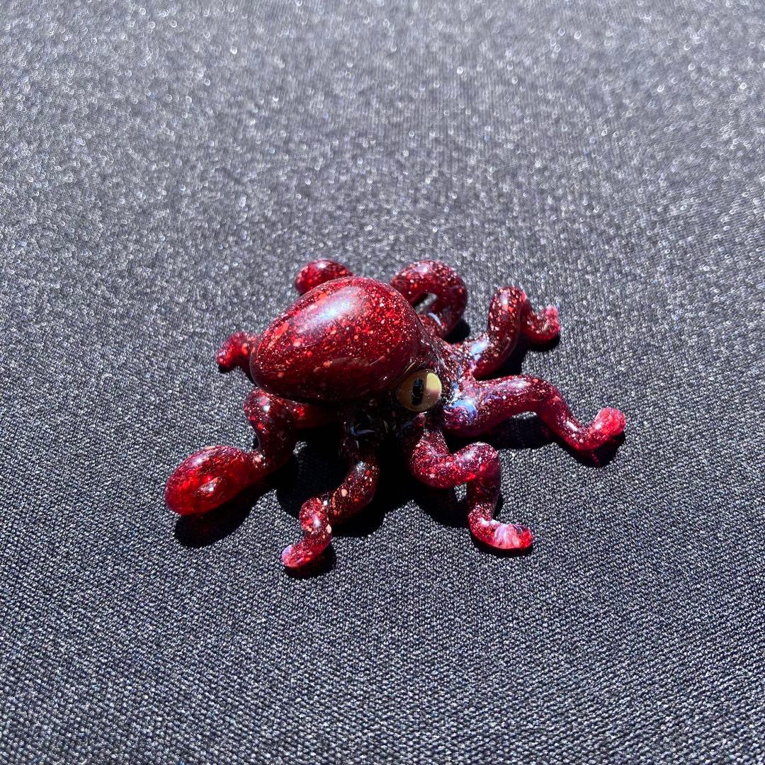 XODAS ペンダント　ボロシリケイトガラス Octopus
