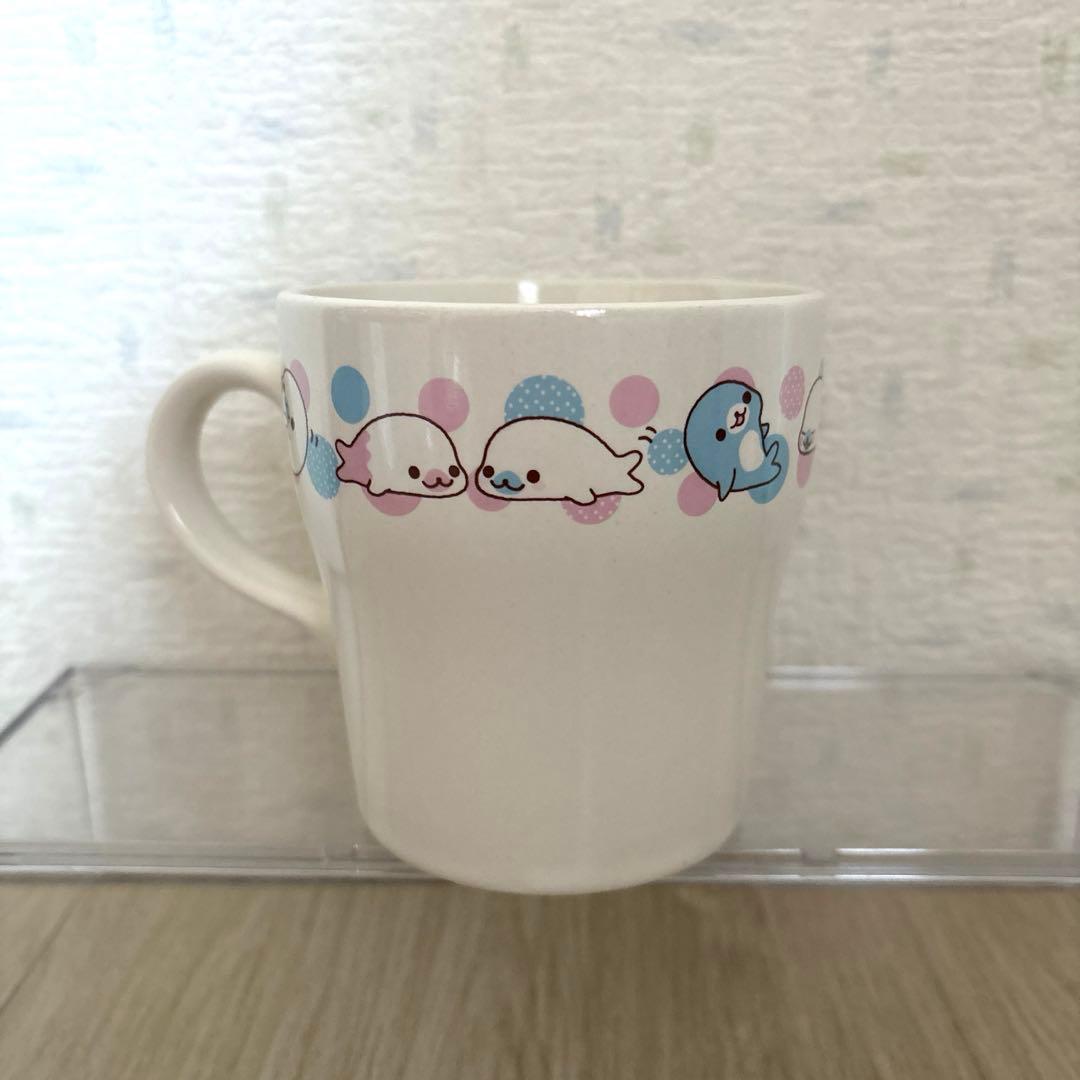 サンエックス まめゴマ ぬいぐるみ付きマグカップ