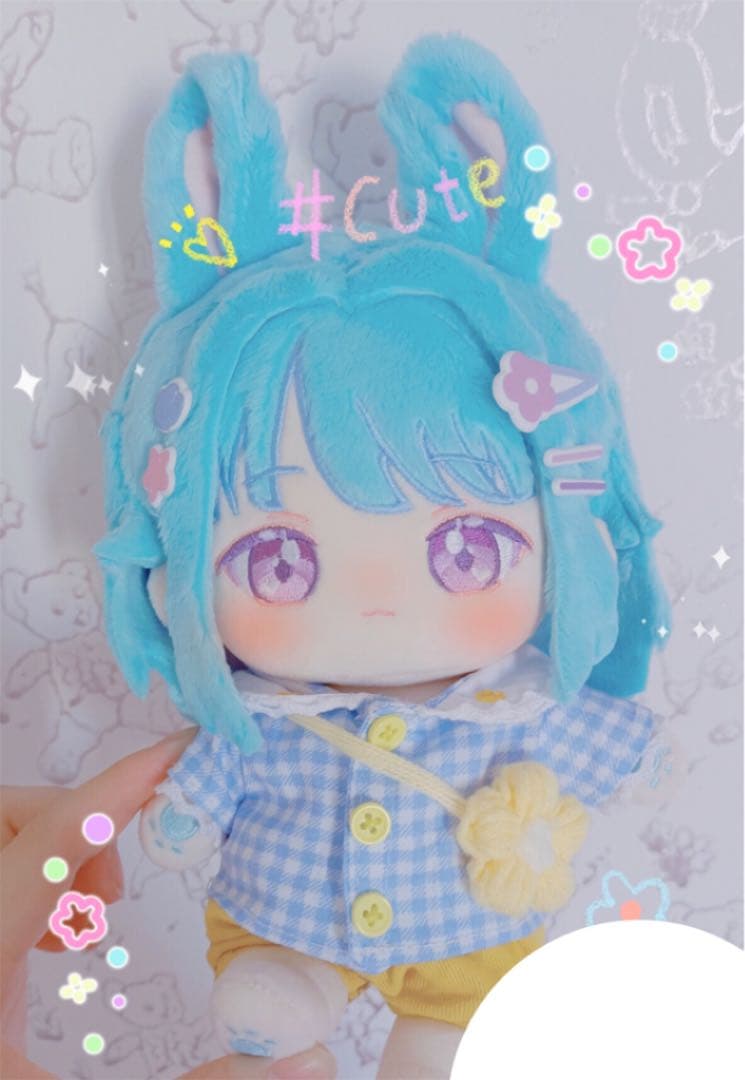 限定完売激可愛い兎創着せ替えぬいぐるみ人形