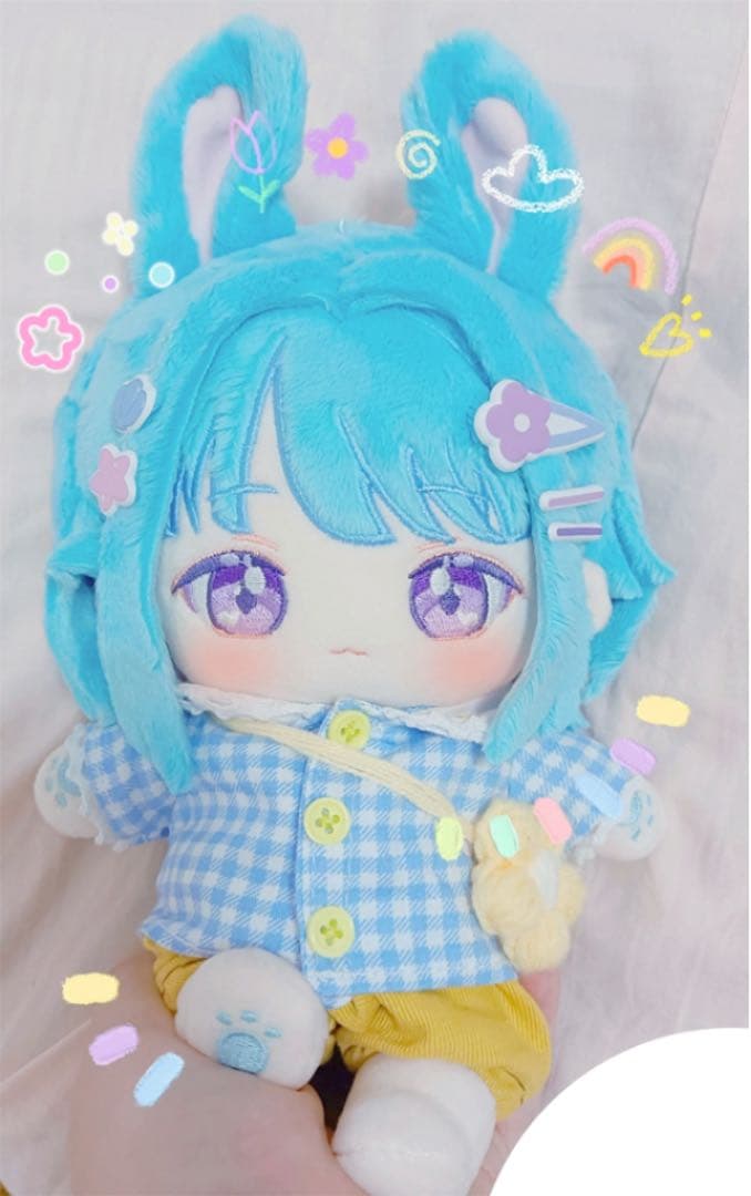 限定完売激可愛い兎創着せ替えぬいぐるみ人形