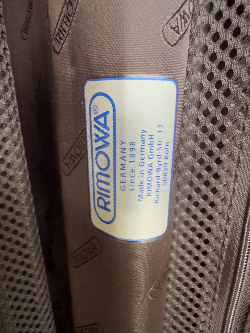 RIMOWA トパーズ チタニウム 34L 4輪 シャンパンゴールド