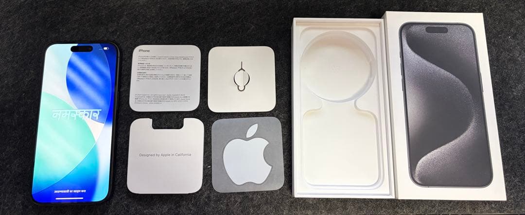 Apple iPhone 15 Pro 128GB ブラックチタニウム