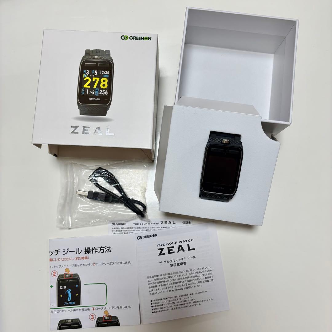GREENON ZEAL ザ・ゴルフウォッチ グリーンオン ジール