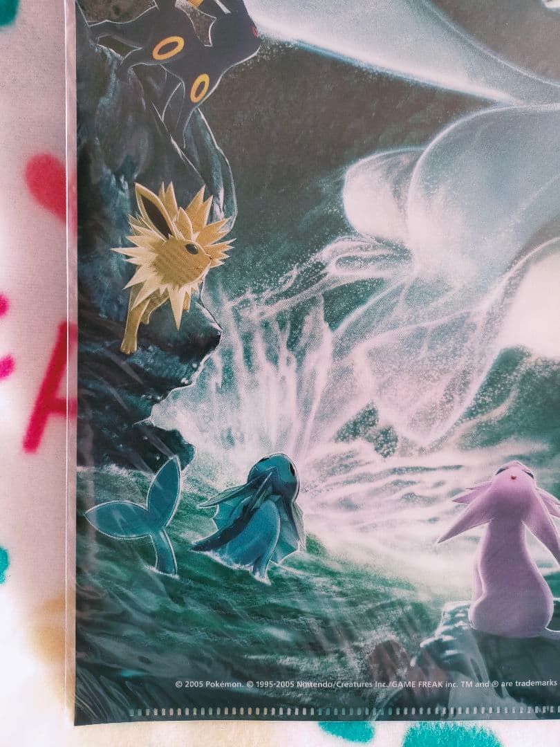 ポケモン ルギア A4 クリアファイル ブラッキー エーフィ サンダース