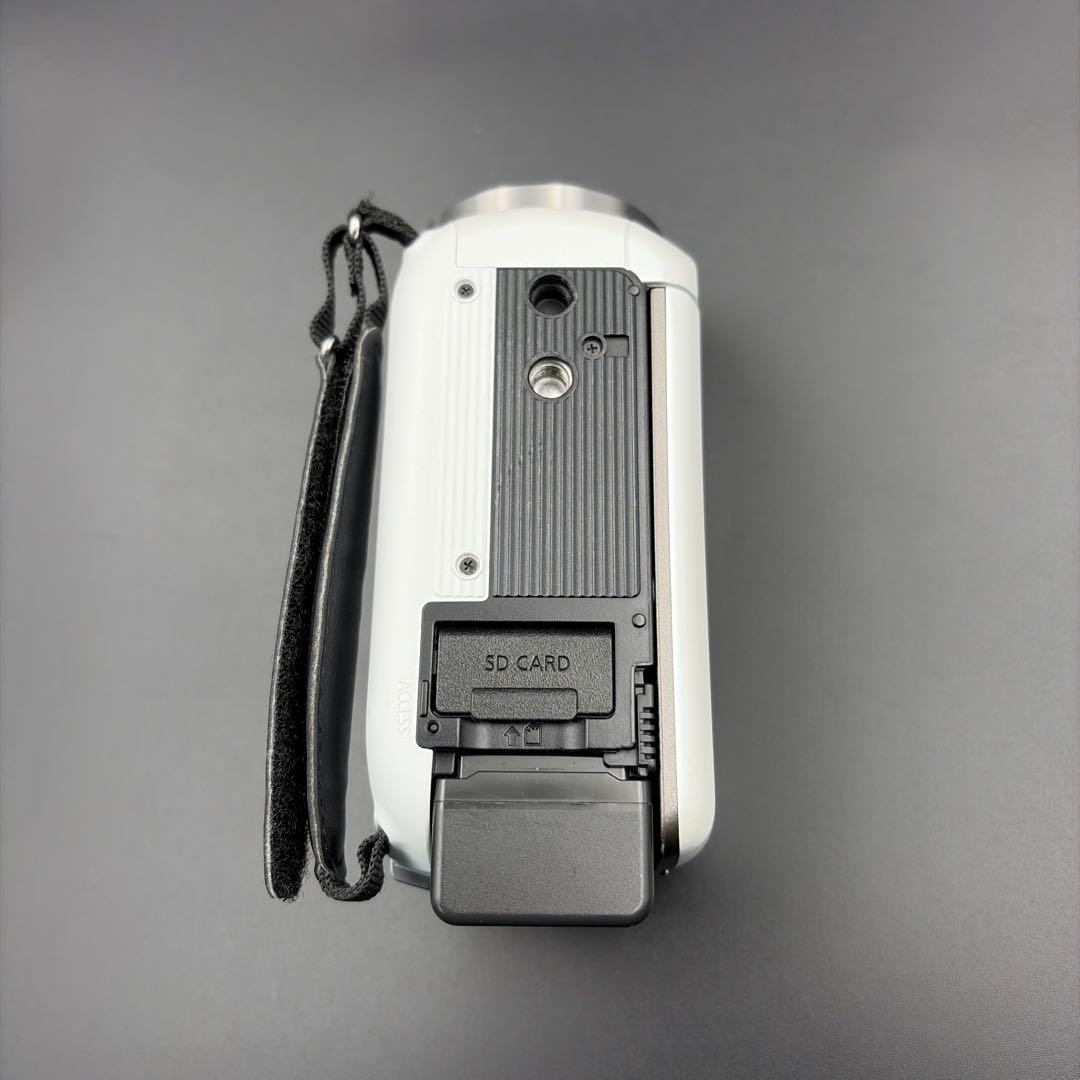 美品 Panasonic HC-V480MS ビデオカメラ ホワイト