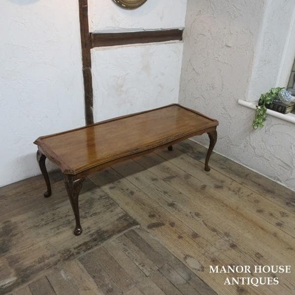 訳あり 英国 アンティーク 家具 コーヒーテーブル センターテーブル 6034e