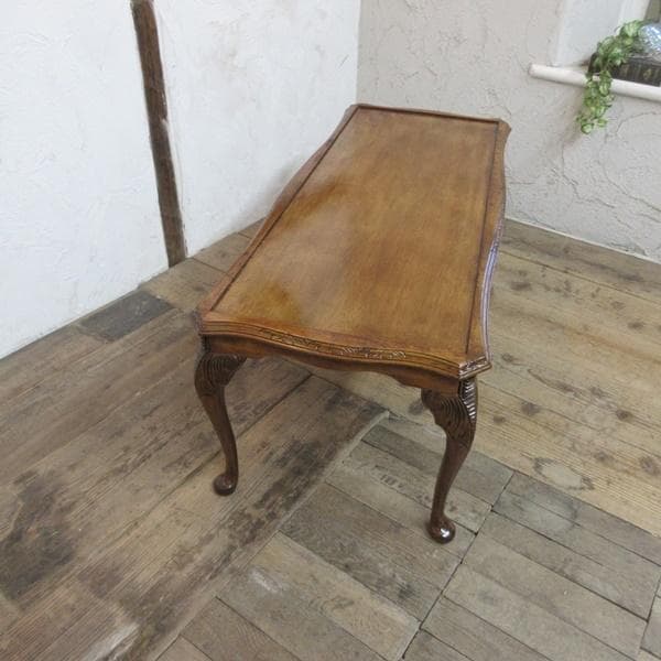 訳あり 英国 アンティーク 家具 コーヒーテーブル センターテーブル 6034e