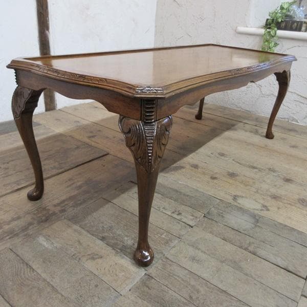 訳あり 英国 アンティーク 家具 コーヒーテーブル センターテーブル 6034e