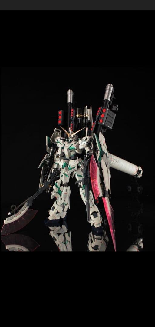 MG フルアーマーユニコーンガンダム ver.ka 改修塗装完成品 欠品あり