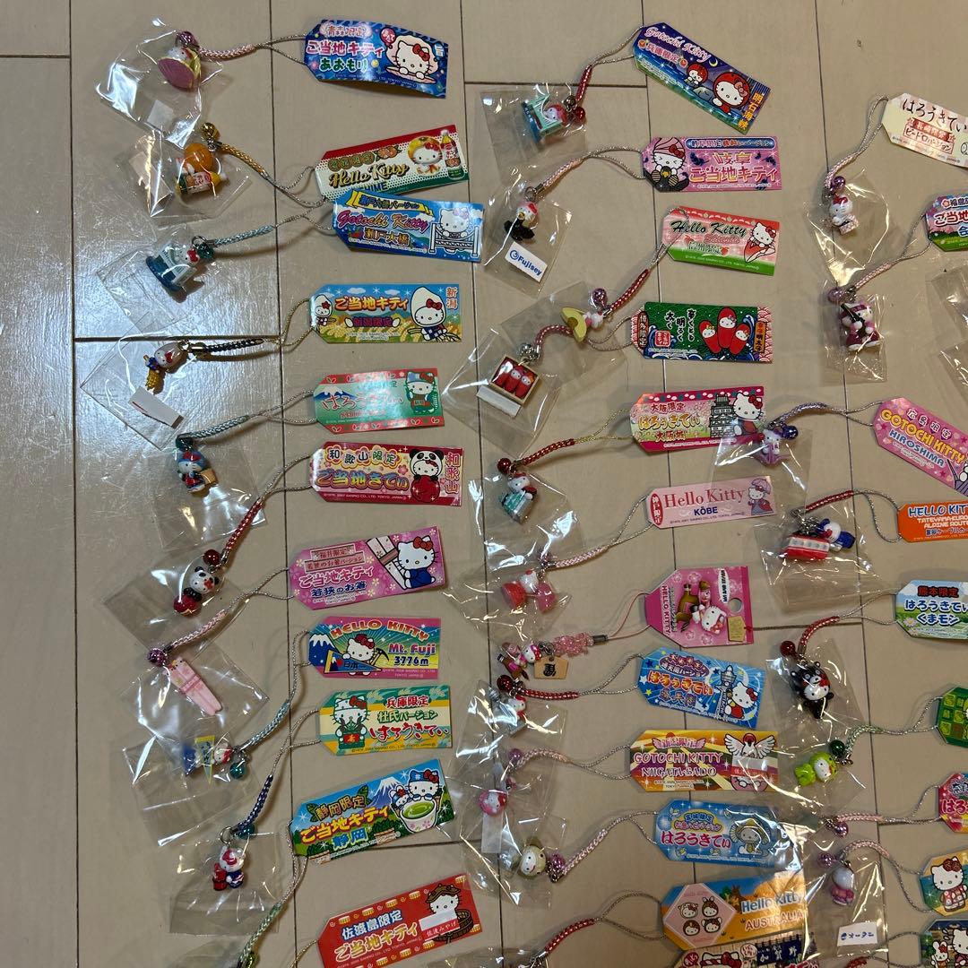 ご当地キティ　根付ストラップ　まとめ売り