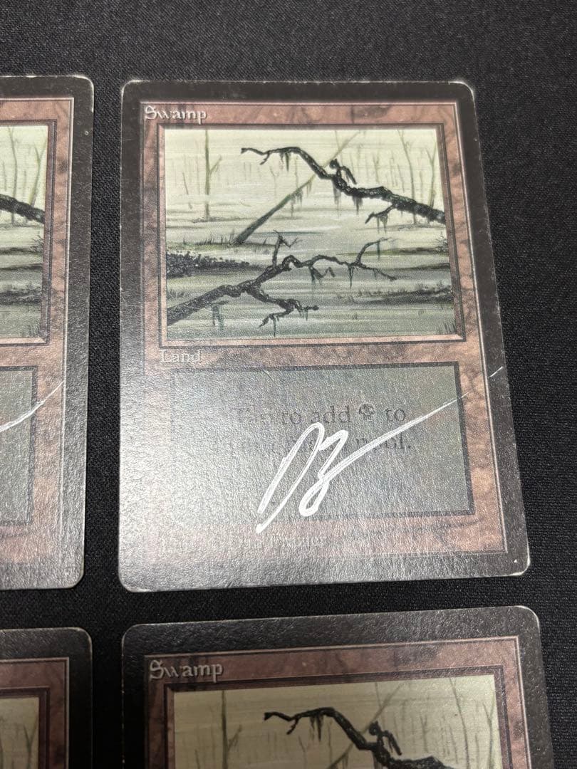 沼 ベータ版 4枚セット サインド