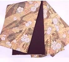 【辻が花】美品　辻ヶ花模様織出し袋帯