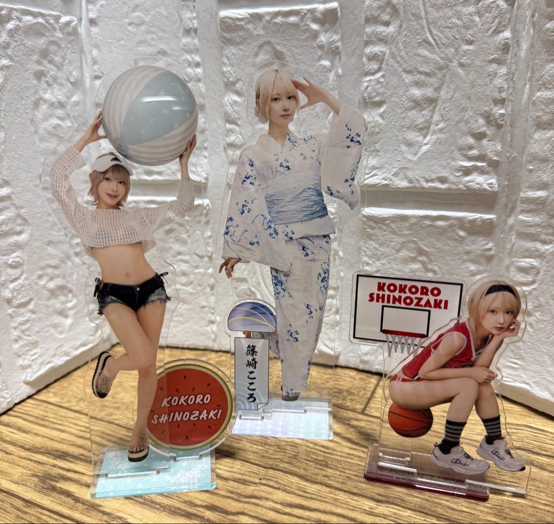 篠崎こころ　アクスタ4点セット