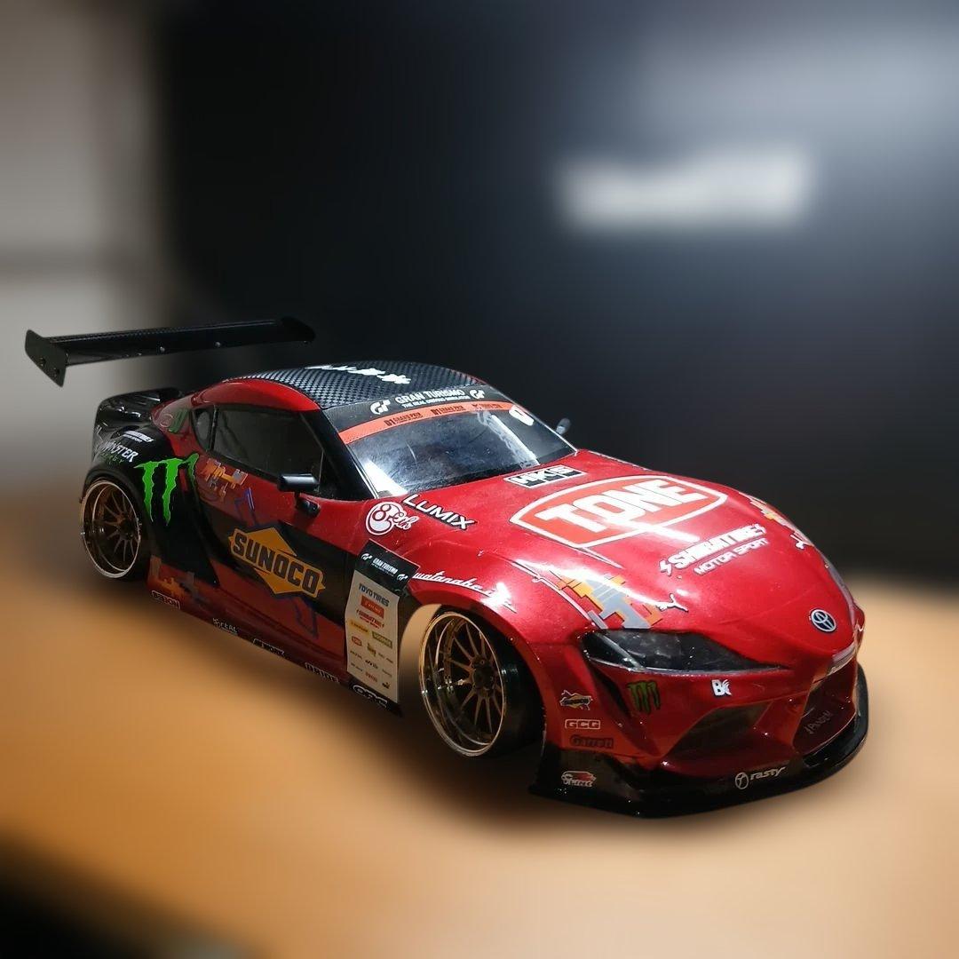 ヨコモ　A90スープラ　ボディ　MSTホイール付き