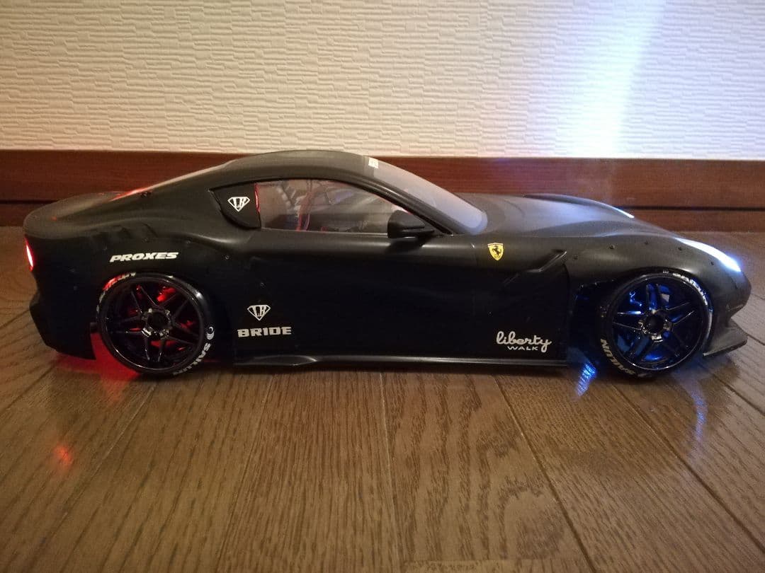 専用 1/10 タミヤ ラジコン ボディ フェラーリ F12 TDF ドリパケ等