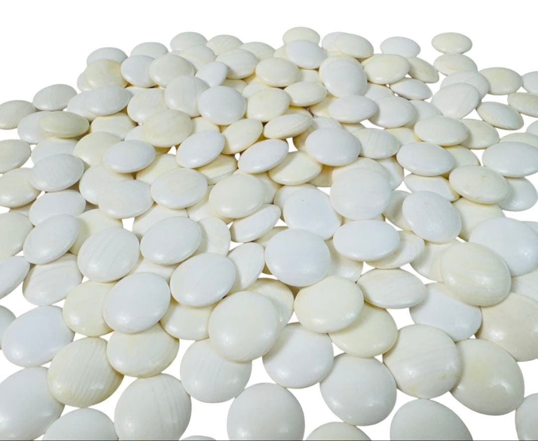 囲碁 30号 蛤碁石 那智黒 碁石 碁笥セット ②