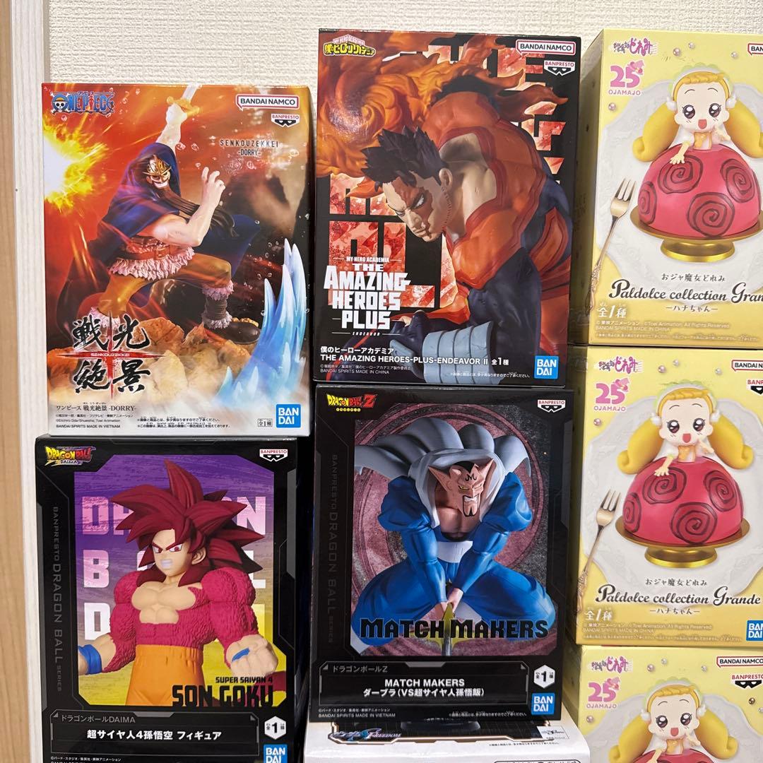 プライズフィギュア ワンピース ドラゴンボールなど 22個セット まとめ売り