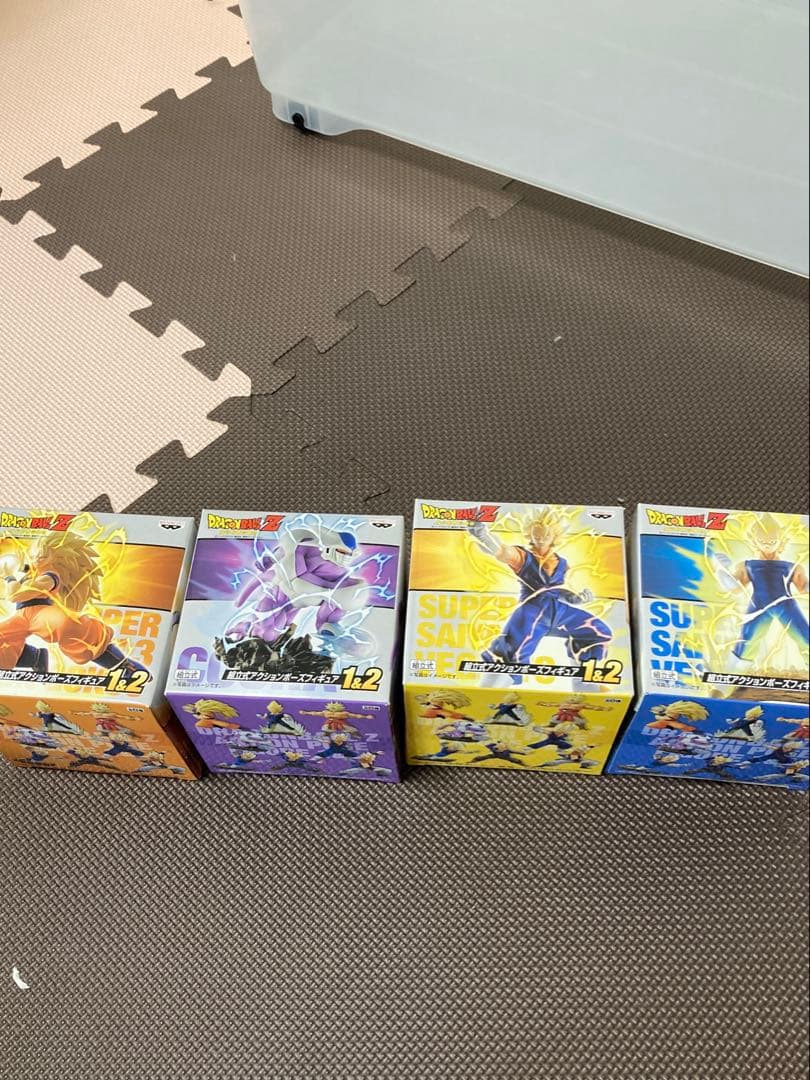 【未開封横穴無し】　ドラゴンボール　組立式アクションポーズフィギュア