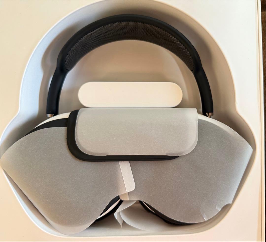 AirPods MAX スペースグレー Lightning 保証期限内ケース付き