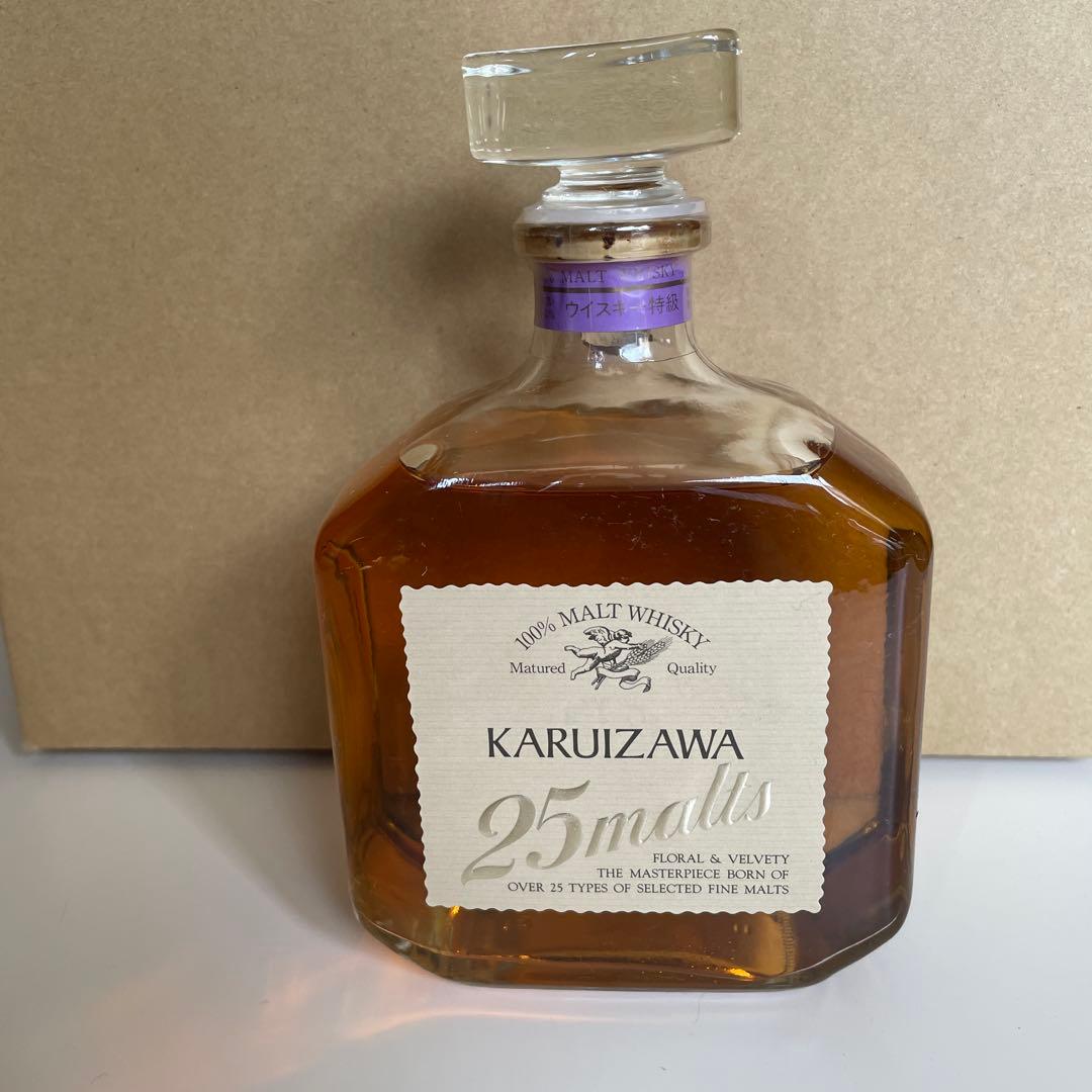 軽井沢 Karuizawa 25malts ウイスキー 720ml 箱なし未開封