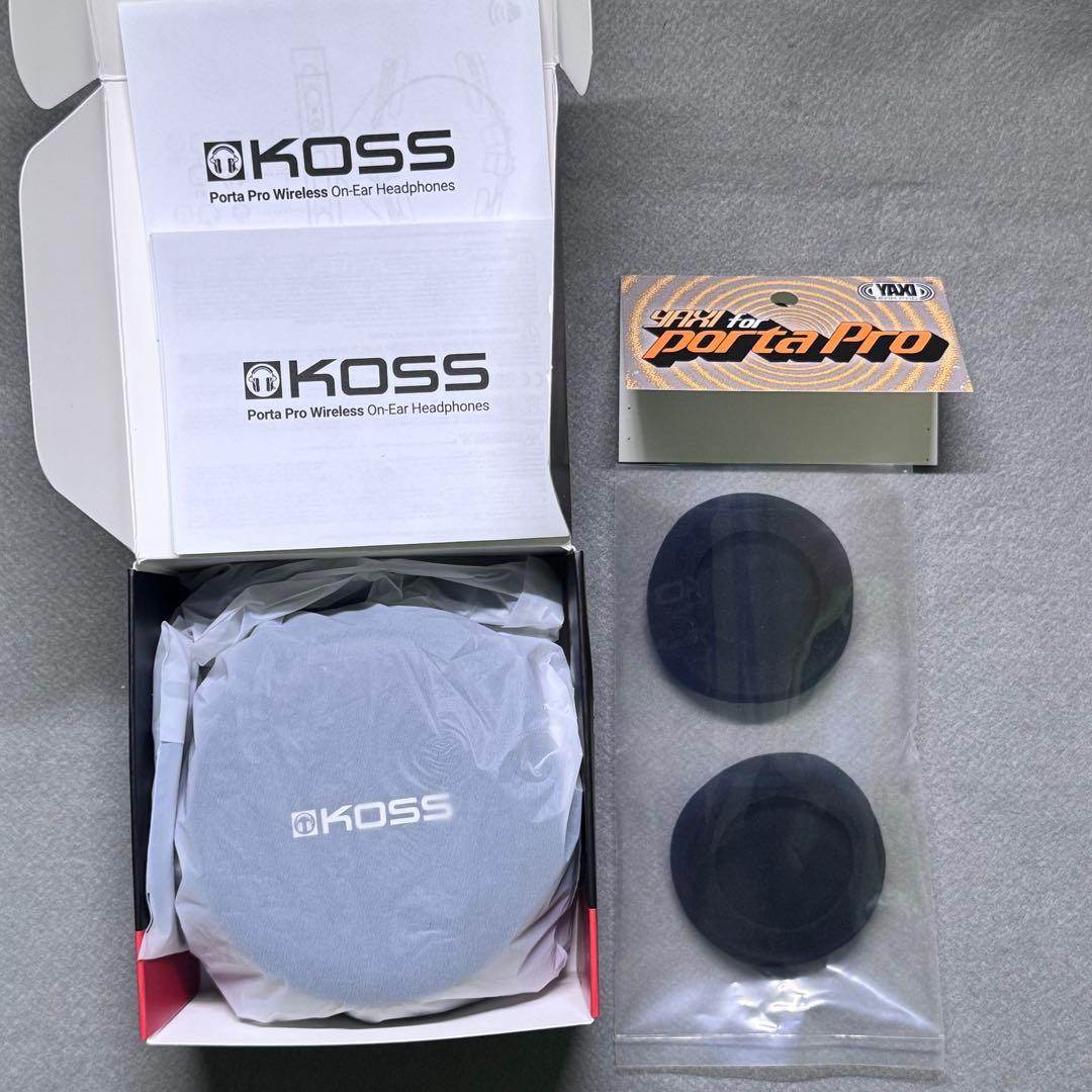 【新品同様】KOSS Porta Pro Wireless 2.0 ヘッドフォン