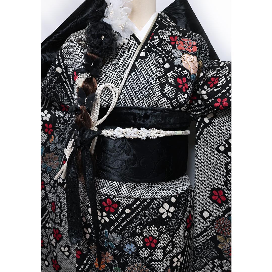 2026年成人式まだ間に合います！◆ 振袖6点セット ◆フルセット総絞りoN18