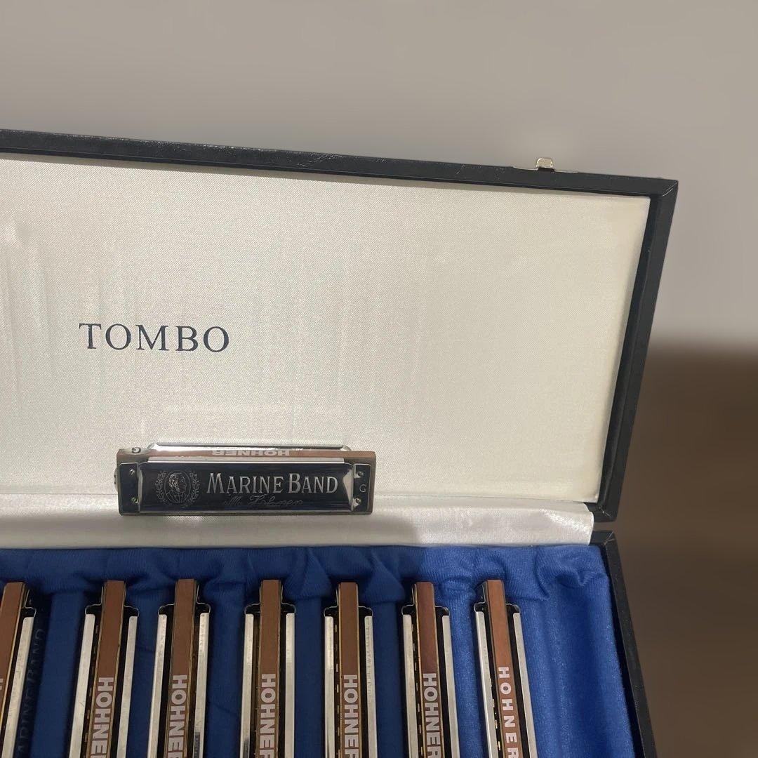 Hohner Marine Band 10本セットケース付き ブルーベルベット