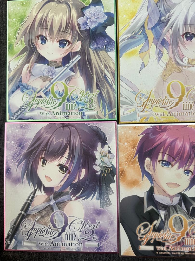 9-nine- Symphonic Concert2 ミニ色紙 9枚セット