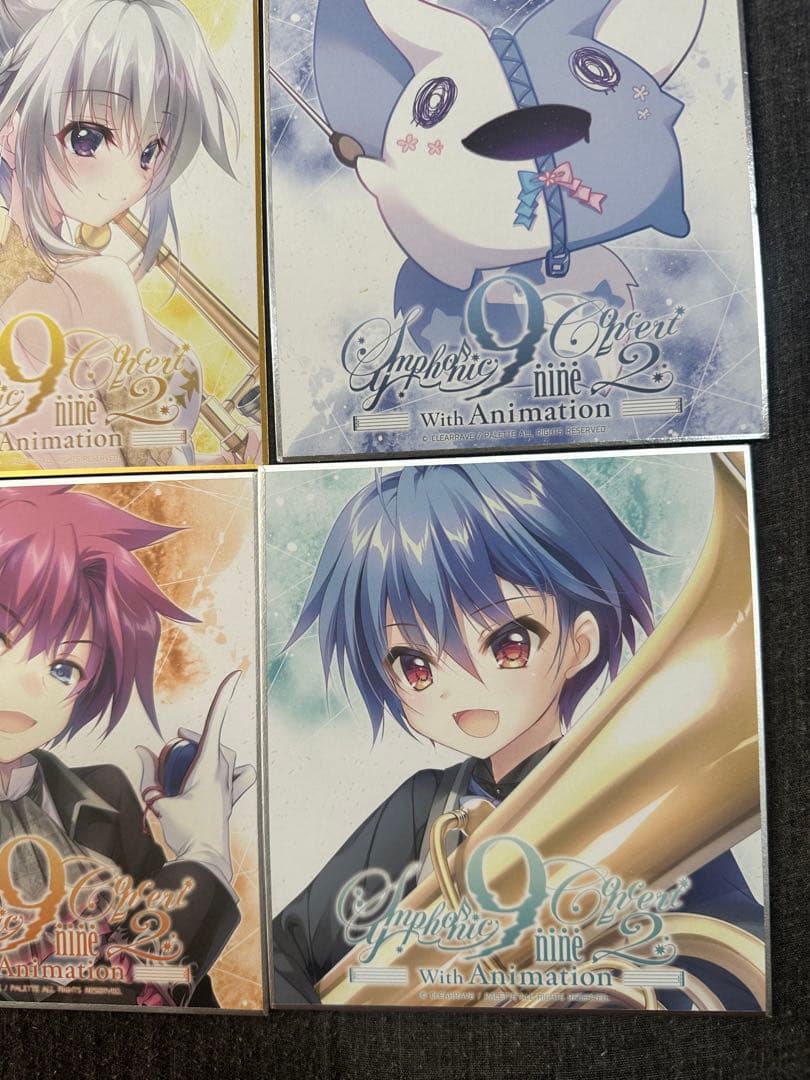 9-nine- Symphonic Concert2 ミニ色紙 9枚セット