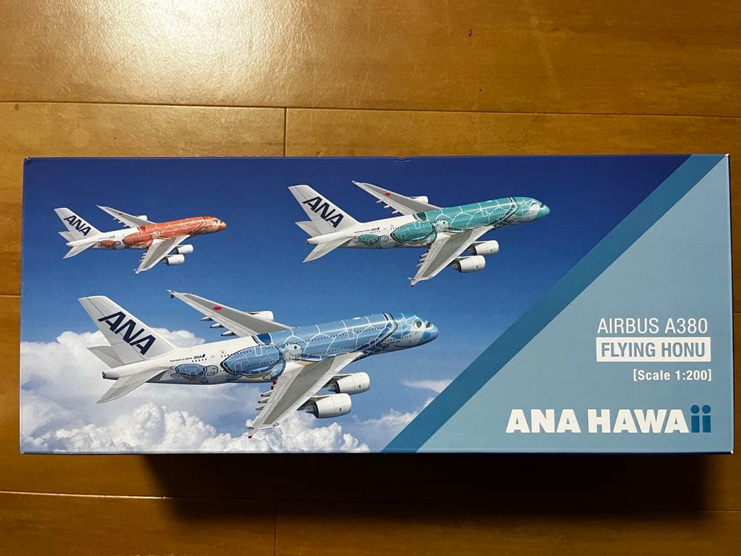 ゆれり・ ANA Airbus A380 フライングホヌ 1/200