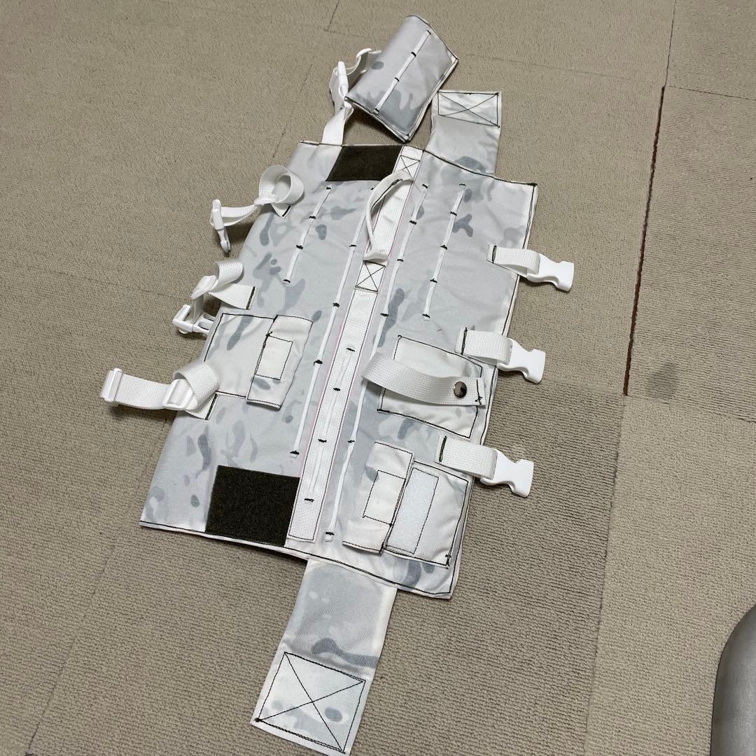 マズルカバー&スコープカバー　陸上自衛隊　　白色　白ジュート付き