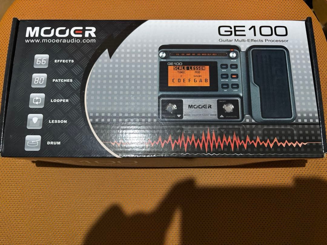Mooer GE100 マルチエフェクター　美品　アダプタ　箱　取説付き！