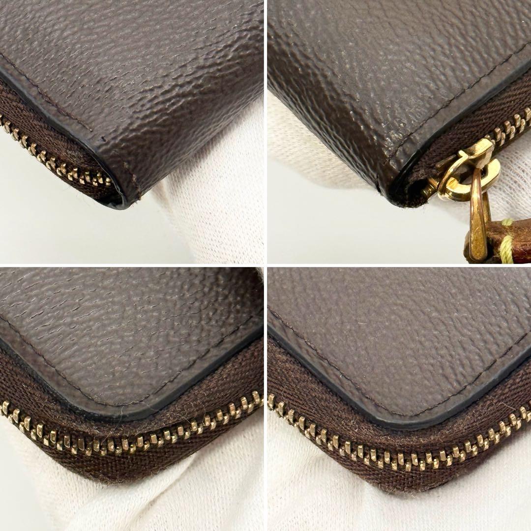 美品✨ルイヴィトン モノグラム ジャイアント ジッピーパース ミニ財布
