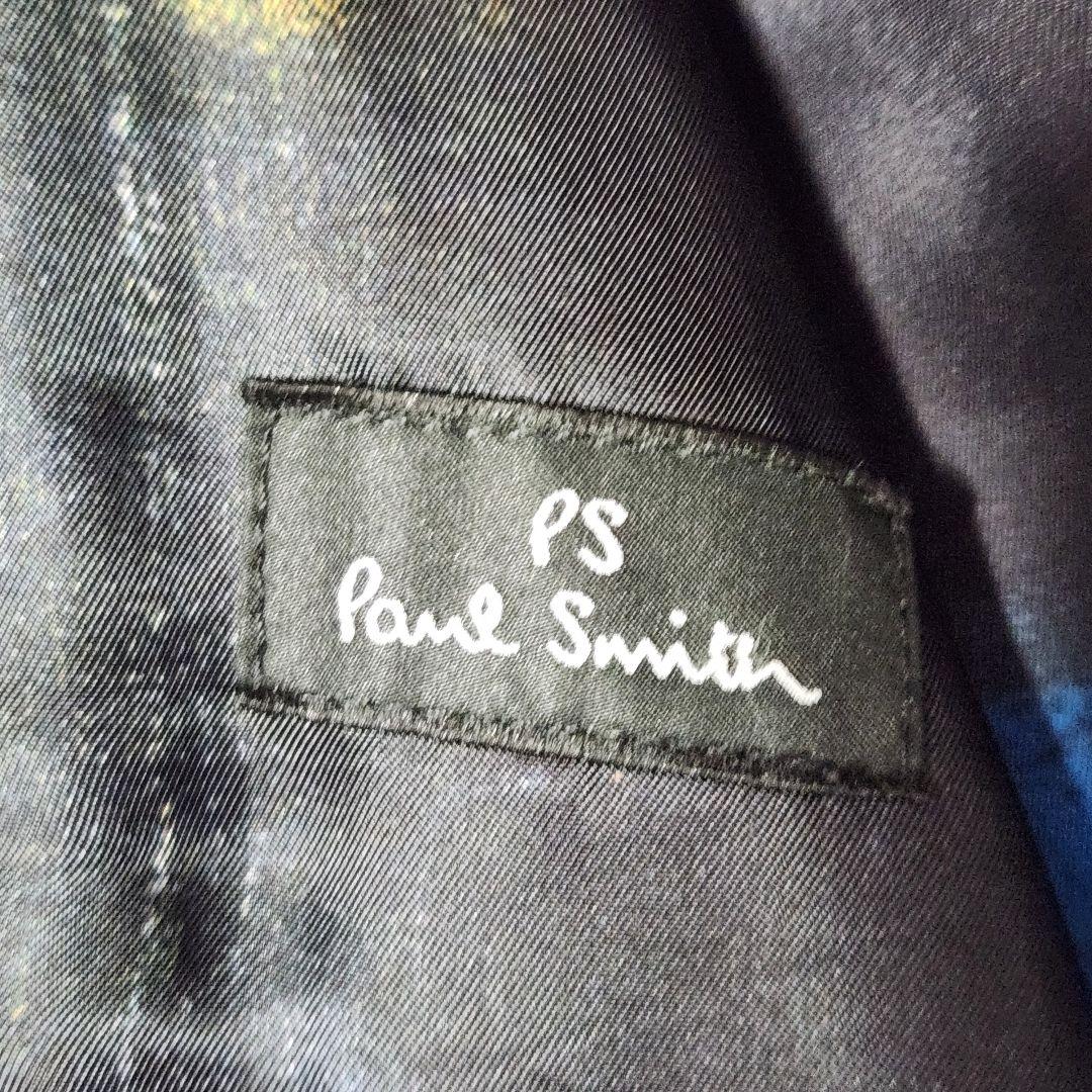 入手困難✨ポールスミス ライダースジャケット 山羊革 裏地総柄 バーガンディ