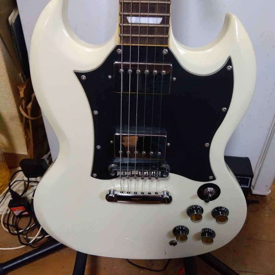 岡*尋様 Maison SGスタイルエレキギター ホワイト