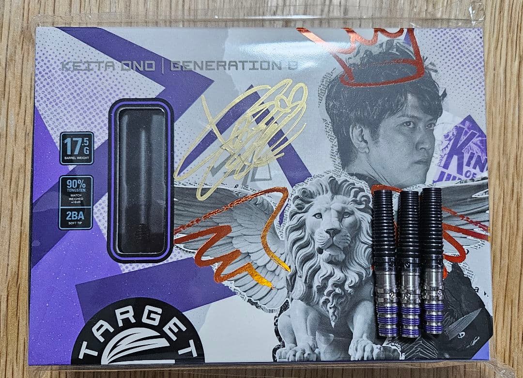 小野恵太サイン入り solo G8　ダーツバレル