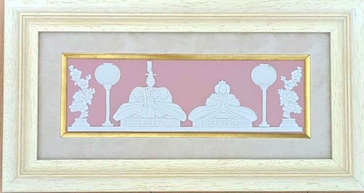 ウェッジウッド 雛ドール プラーク　木製フレーム 新品未使用