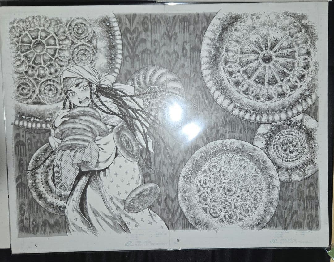 乙嫁語り　複製原稿　5枚セット　パリヤ