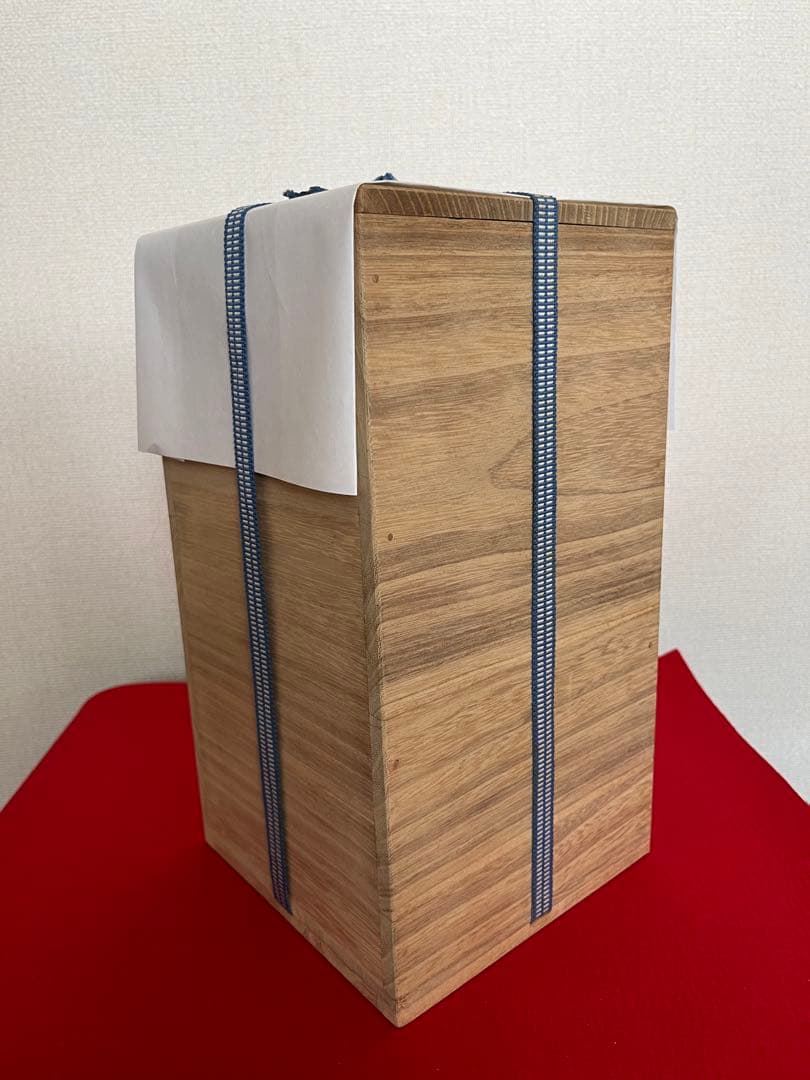 柳雨軒 三代 人間国宝 徳田八十吉（正彦銘）碧明釉 花生 T227 一輪挿し