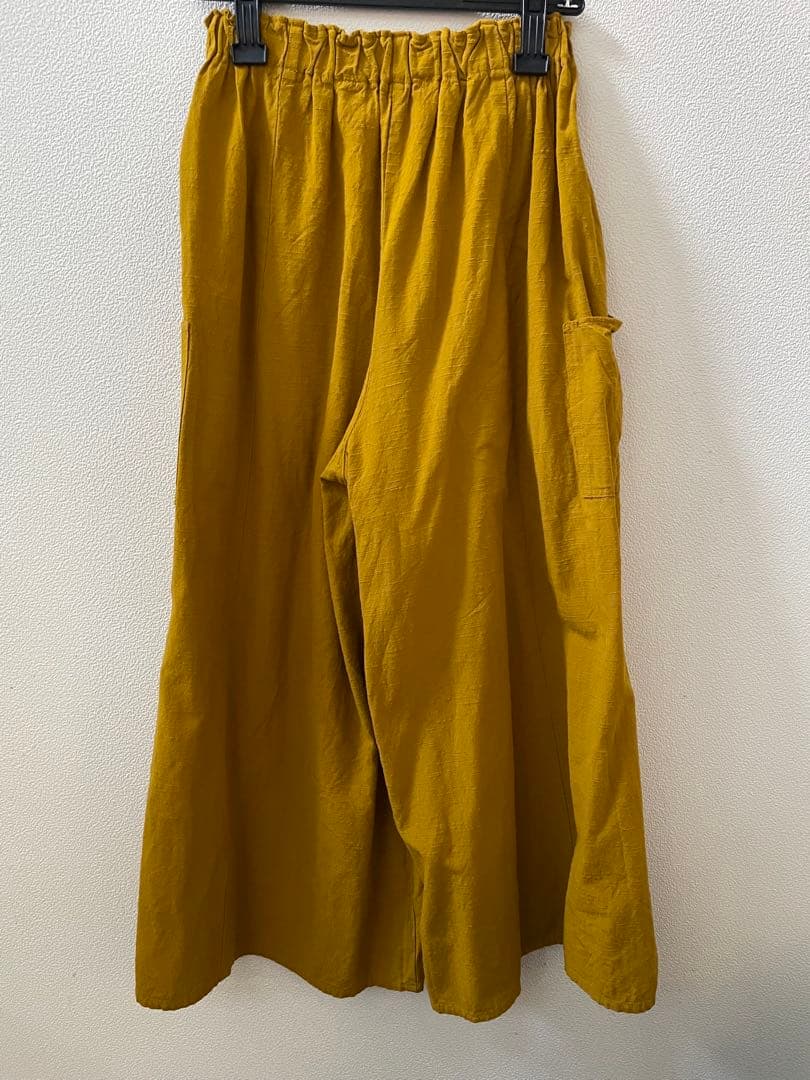 ヤンマ産業 キュロット ロング丈 からし