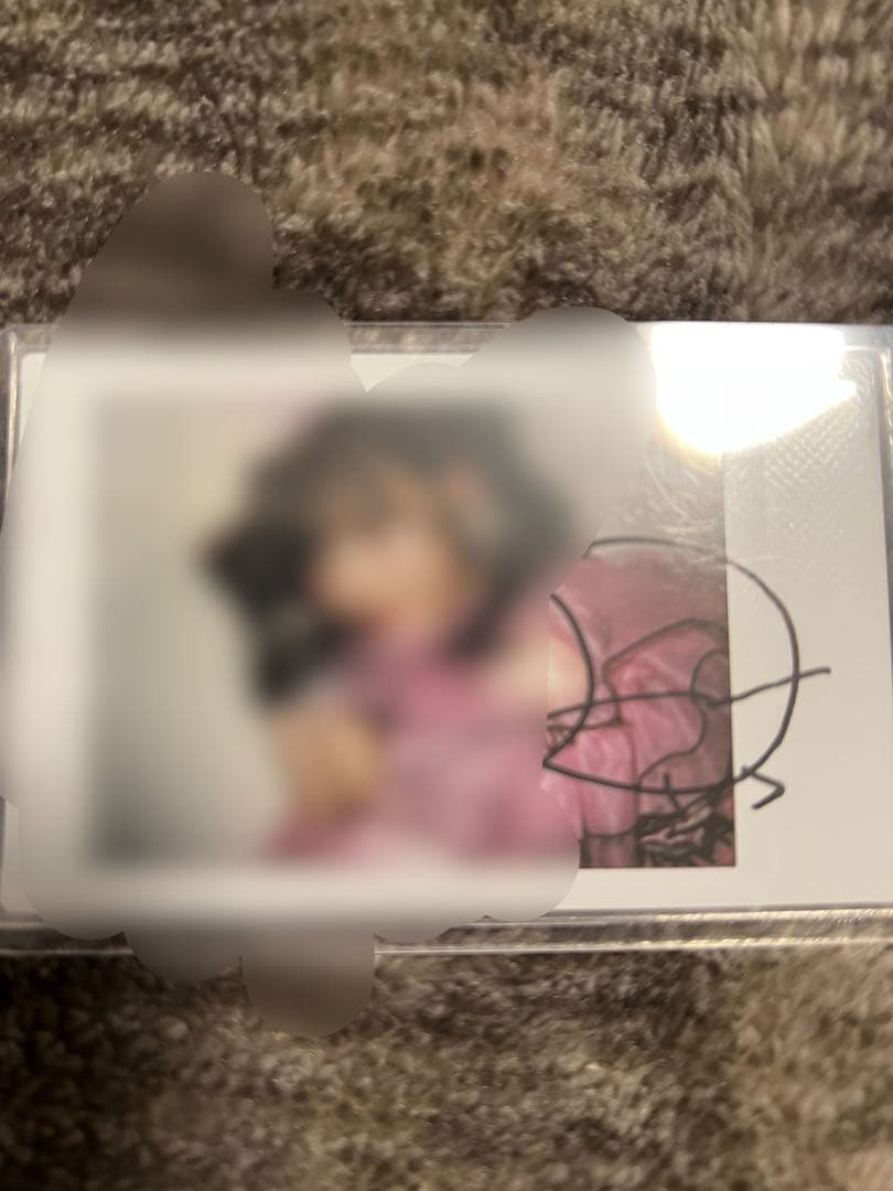 カ*ル様 フルーツジッパー　月足天音　ラッフル　直筆サイン入りチェキ　生誕