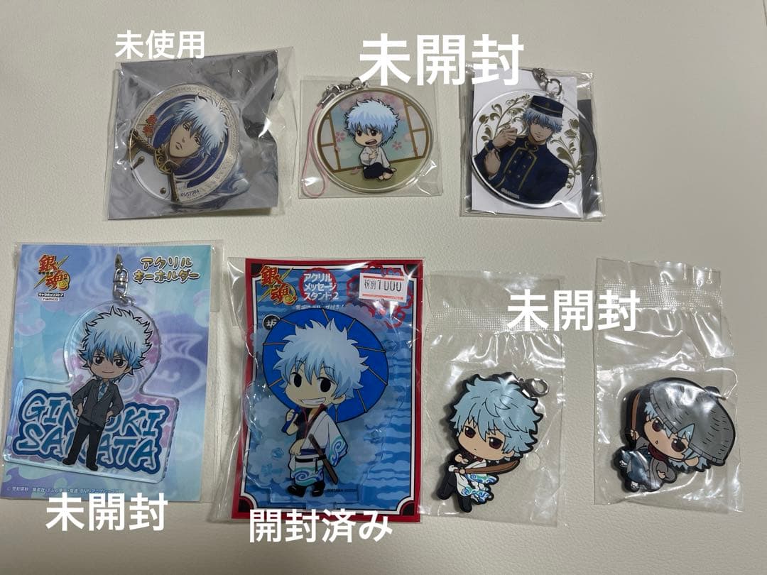 銀魂 銀河侍伝説 坂田銀時　ジャンプフェスタ2018限定 アクリルバッジ セット