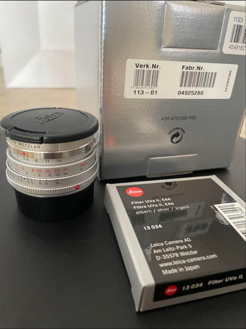 ライカ　ズミルックスM35 f1.4 11301