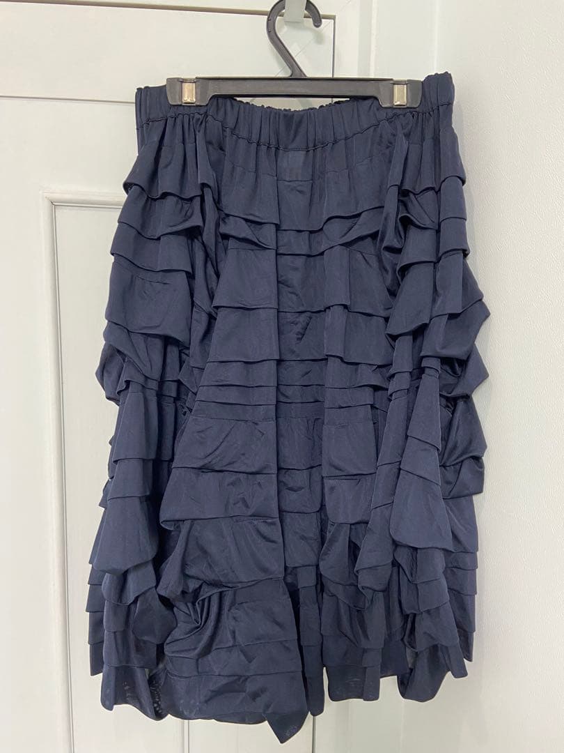 COMME des GARCONS コムコム　ティアードフリルサルエルパンツ