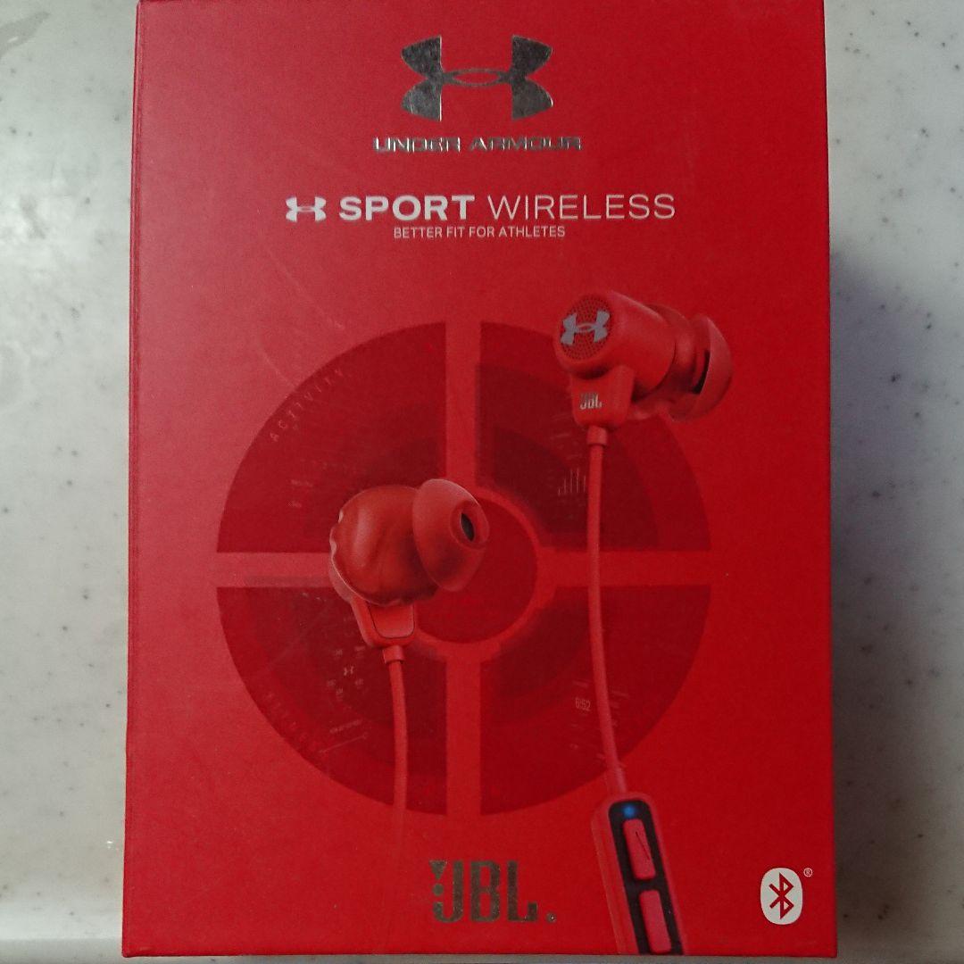 ヘッドホン UNDER ARMOUR UA SPORT WIRELESS RED