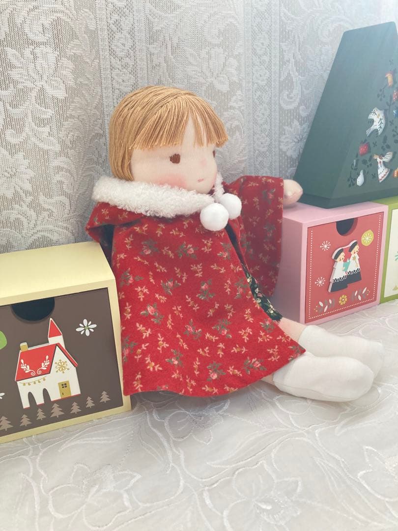 ウォルドルフ人形30㎝と着替えセット